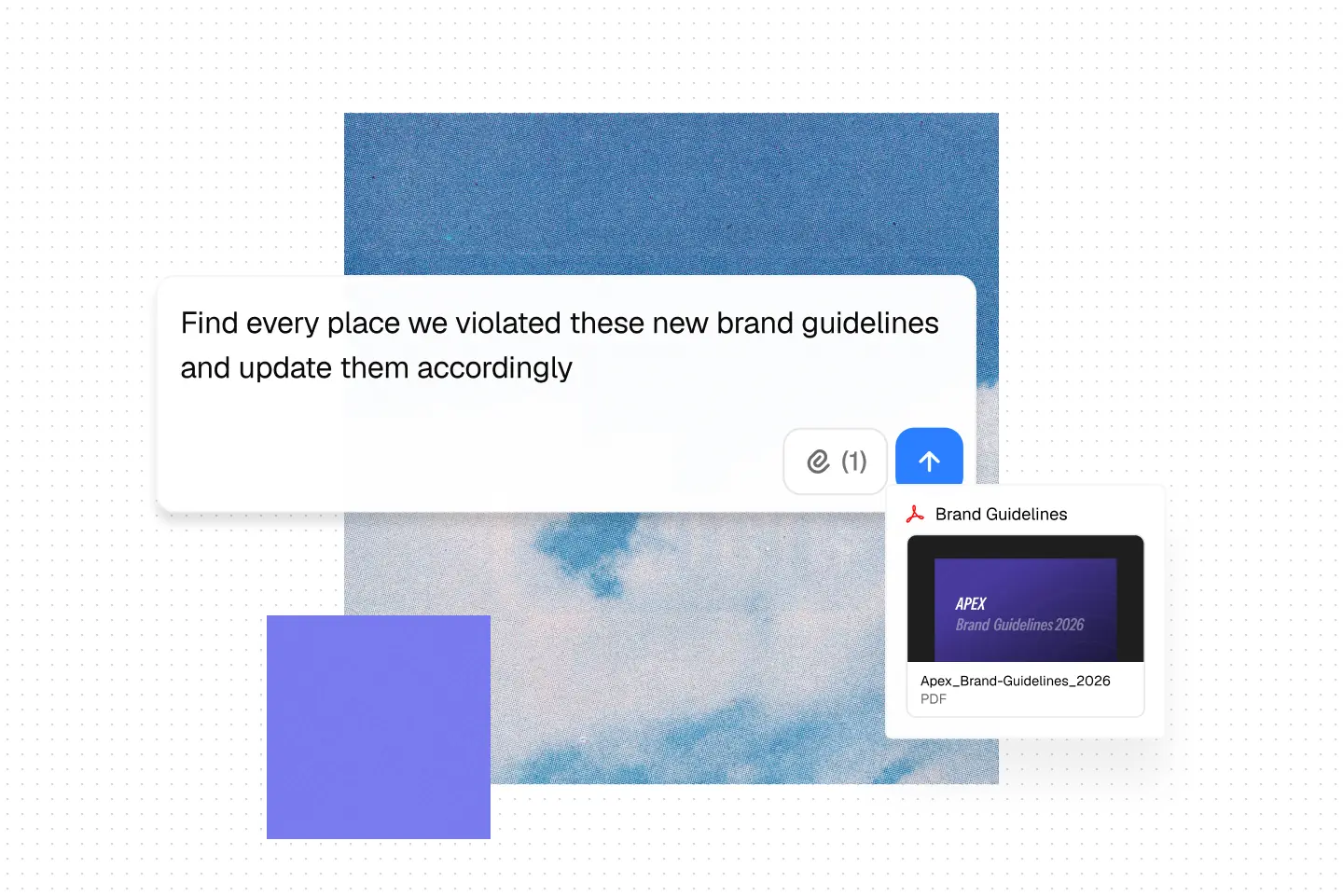 Brand governance request and supporting guidelines