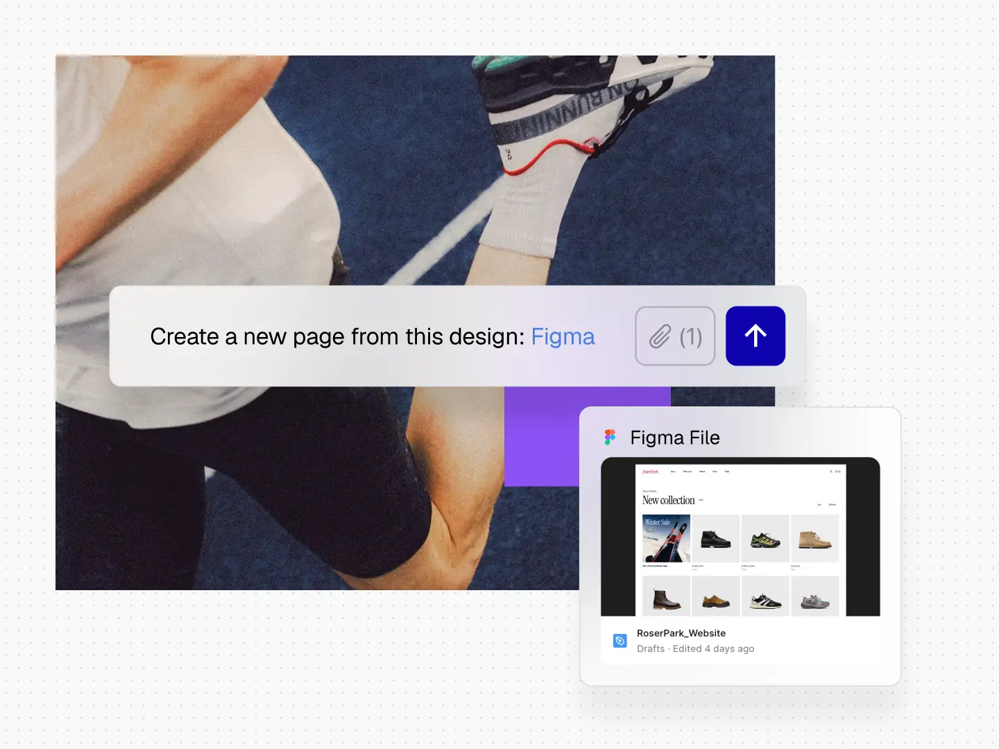 Creating an ecommerce page from a Figma design