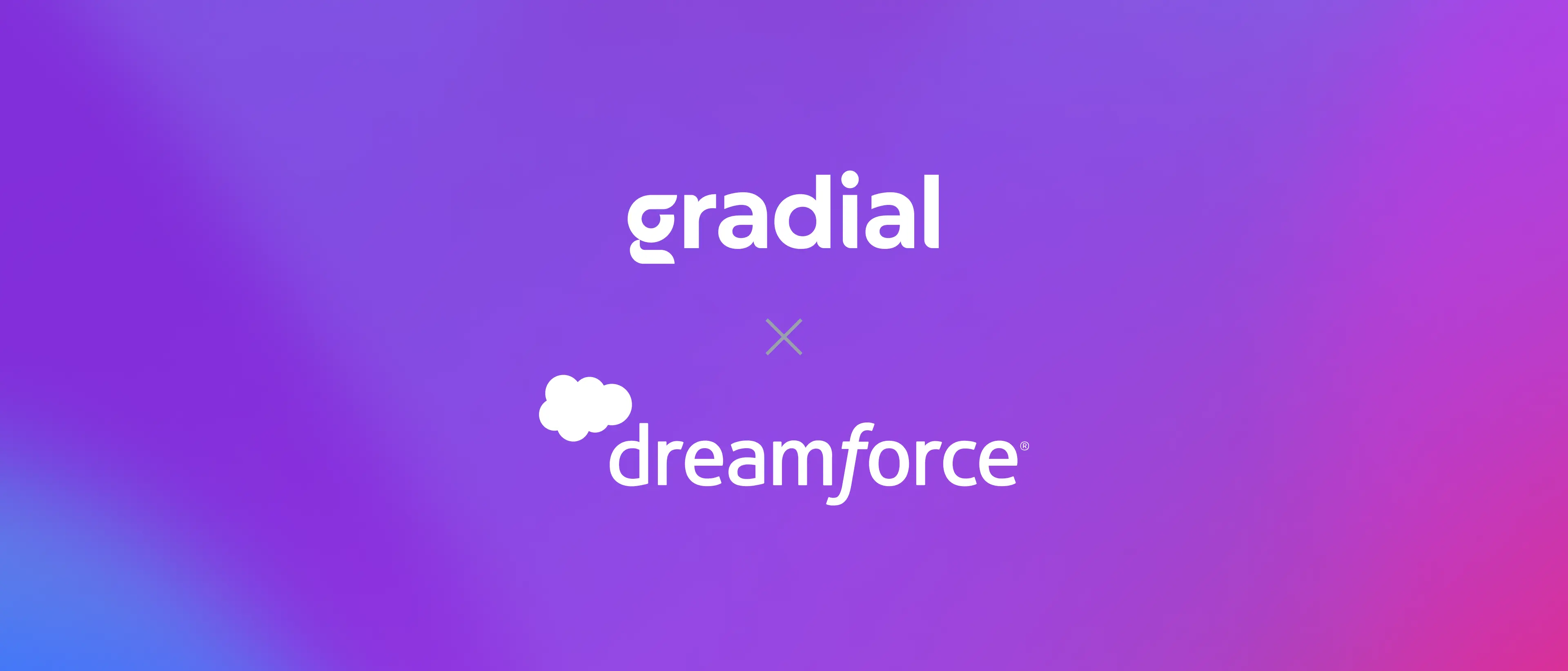 Gradial x Dreamforce 2026 event banner
