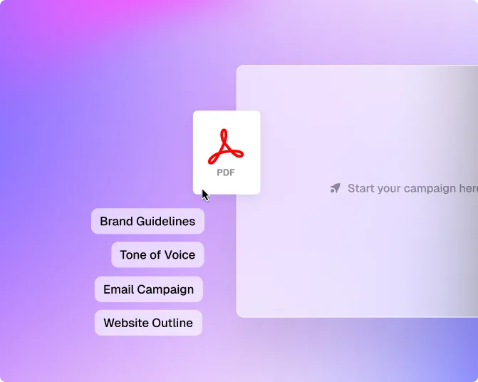 Gradial platform workflow coordinating marketing execution